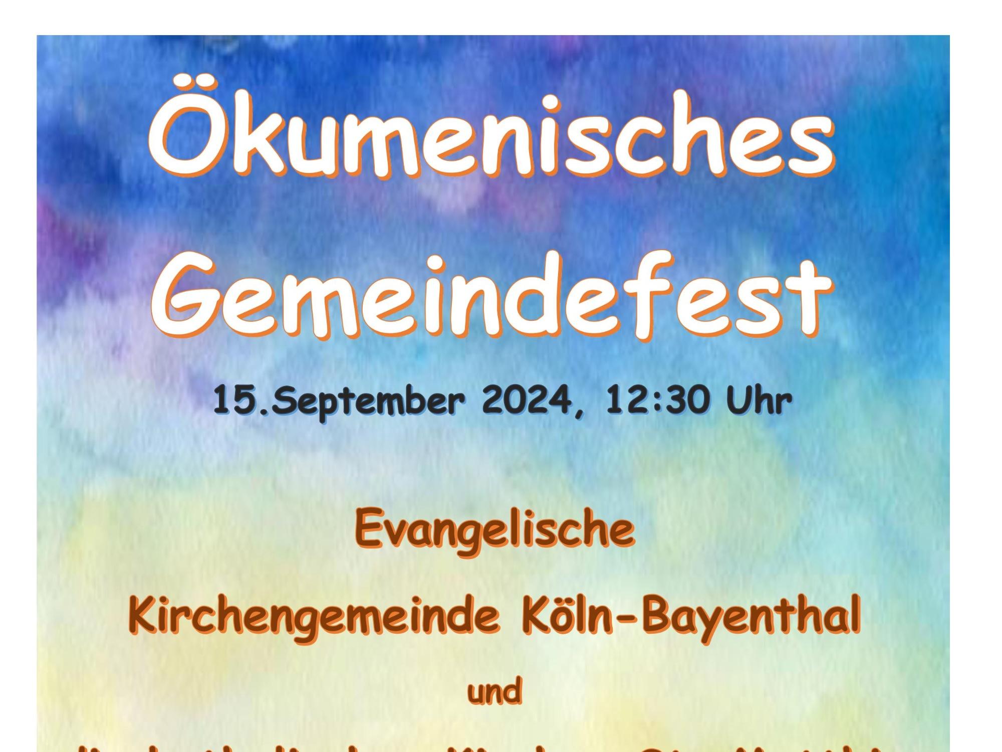 Ökumenisches Gemeindefest