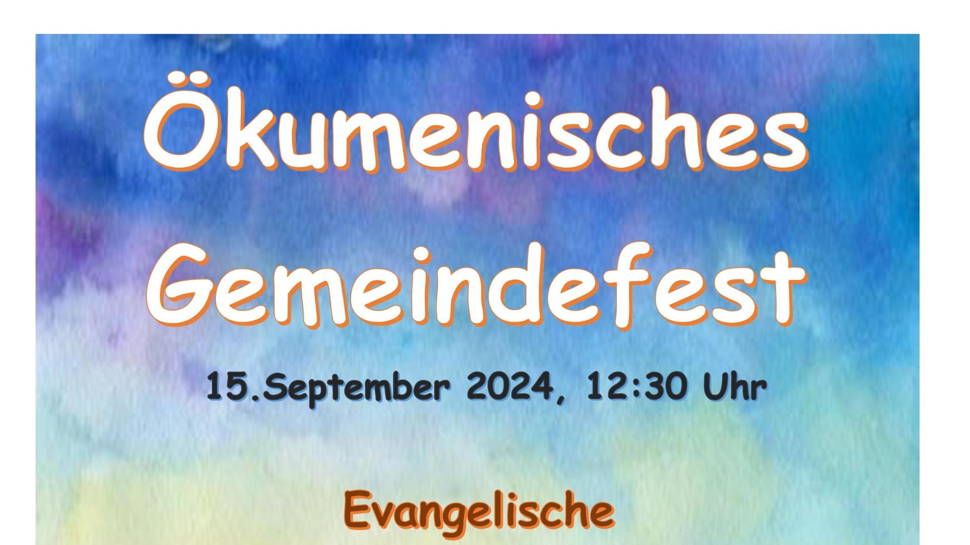 Ökumenisches Gemeindefest